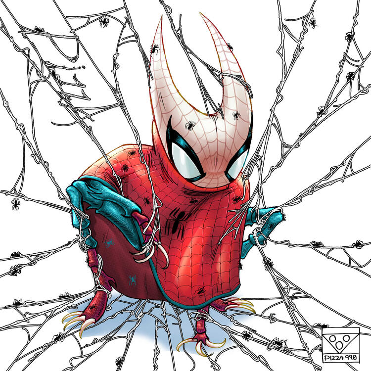 Hornet from Hollow Knight: Silksong as Spider-Bug