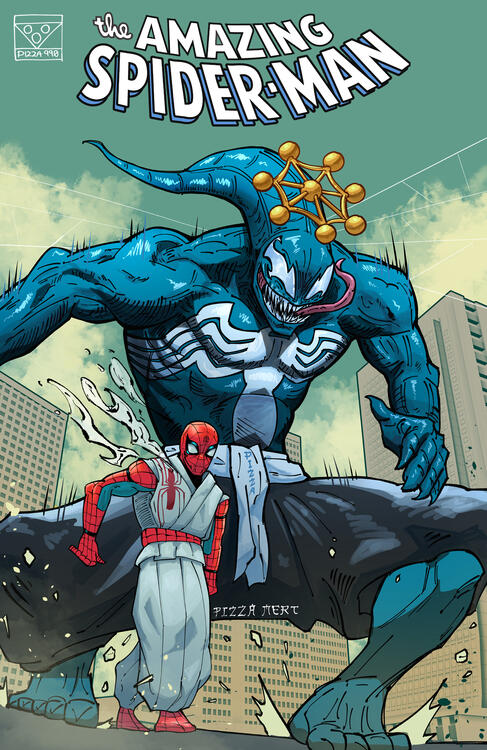 Spider-Man x Jujutsu Kaisen - Venom as Mahoraga